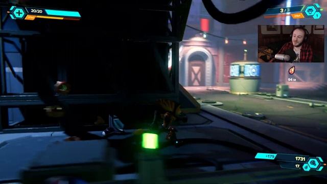 Прохождение Ratchet & Clank: Rift Apart #2 - Нефариус-Сити смотреть онлайн