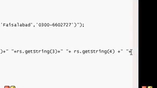 insert record java jdbc смотреть онлайн