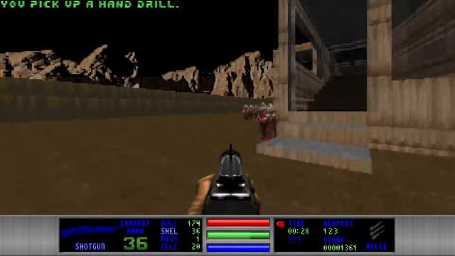 Doom Mod Showcase - Doom Delta (Gameplay + Weapons Showcase)