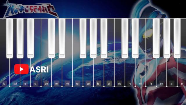 Ultraman Ginga S Opening Song (EIYUU NO UTA) Piano Cover By ASRI смотреть онлайн