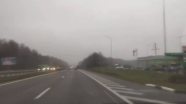 Минск.Едем по трассе Минск- Гродно.15.11.23 г. смотреть онлайн