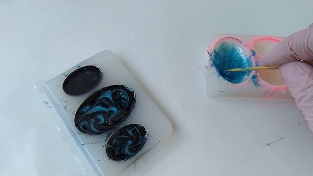 Набор украшений из эпоксидной смолы. смотреть онлайн