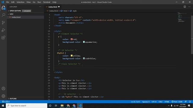 Css Tutorial #2 :Selector in Css + Use chrome Developer Tools |Web Development |Coding Pro смотреть онлайн