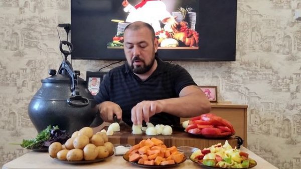 Нереально Вкусная Шурпа в Афганском казане