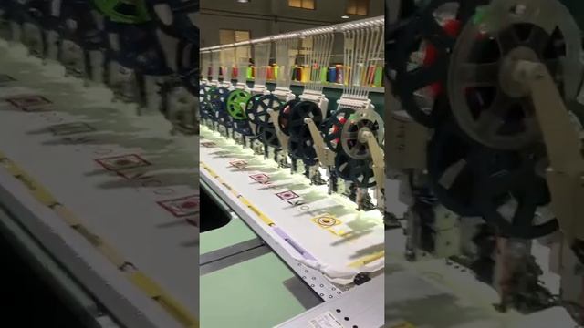 1000RPM embroidery speed for logo embroidery work by Richpeace embroidery machine смотреть онлайн