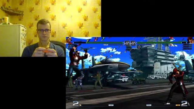 The King of Fighters XIV, игра с настроенным правым джойконом от nintendo switch смотреть онлайн