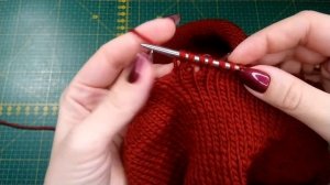 Прибавка из протяжки, лицевая и изнаночная