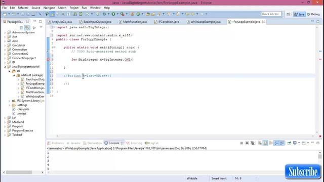 Java BigInteger #5 For loop in java BigInteger смотреть онлайн