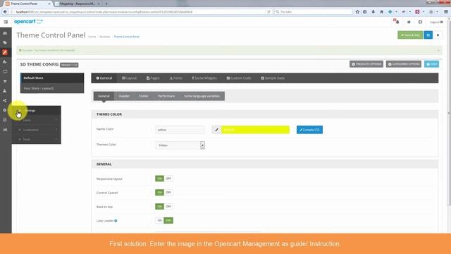 How To Configure Theme Colors in Opencart Themes Using SO Theme Configuration Version 1.1.0 смотреть онлайн