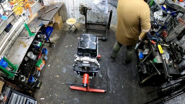 Движок Multiair с Jeep, обратная разборка (сборка в кучу) смотреть онлайн