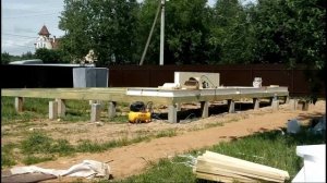 #3 Обвязка Фундамента Доской / Строительство Дома из Сип Панелей С НУЛЯ