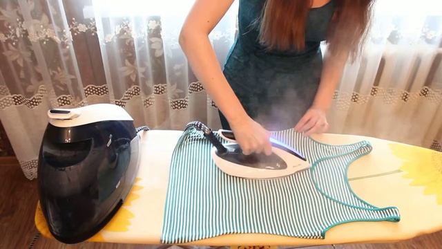 Philips PerfectCare Elite GC9620/20. Демонстрация работы 4 смотреть онлайн