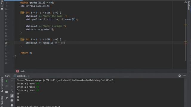 Fifty Three - parallel arrays and passing into functions смотреть онлайн