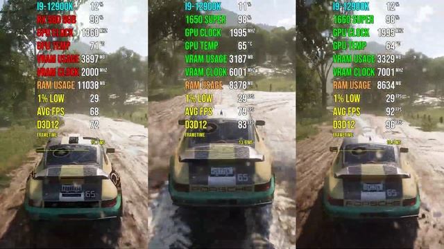 Forza Horizon 5 | GTX 1650 Super vs. RX 580 vs. GTX 1660 Super смотреть онлайн