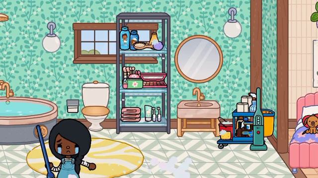 Мама выгнала дочь из дома в Toca Boca смотреть онлайн