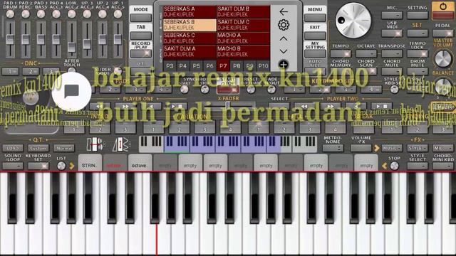 belajar manual remix kn1400 buih jadi permadani смотреть онлайн