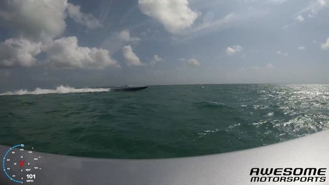 2021 FPC Miami Boat Show Poker Run Onboard 3 Skater Powerboats смотреть онлайн