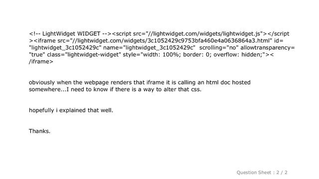 HTML : edit css of elements within iframe смотреть онлайн