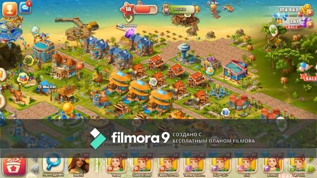 Алоха!!! PARADISE ISLAND Game for Android смотреть онлайн