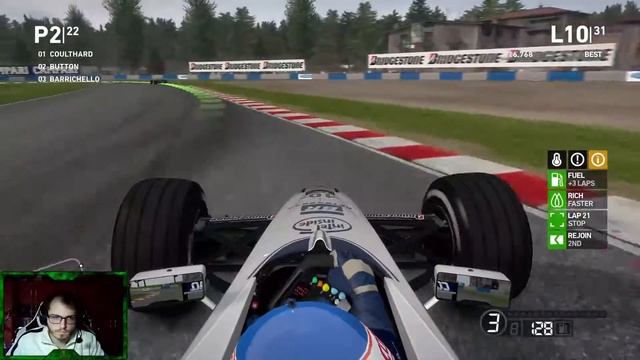F1 2000 MOD | Williams-BMW San-Marino Grand Prix #3 | Jenson Button Season смотреть онлайн
