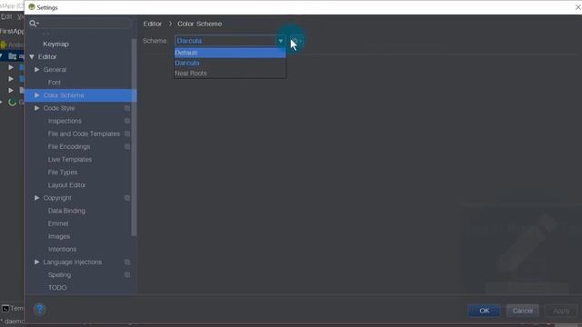 How to Change Background and Code Color in Android Studio смотреть онлайн