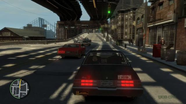 дрифт никогда хорошо не заканчивается в GTA IV смотреть онлайн