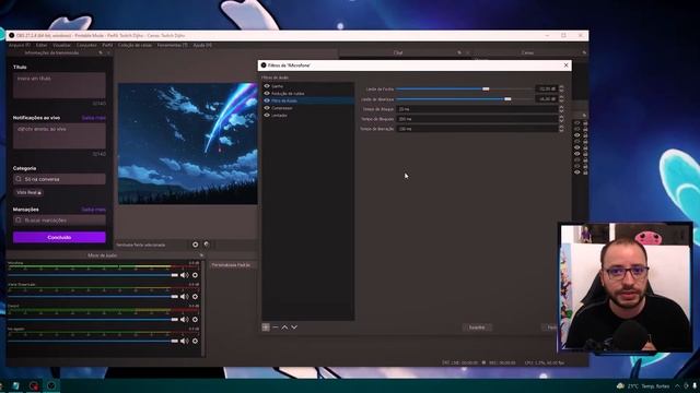 COMO MELHORAR O SOM DE QUALQUER MICROFONE NO OBS STUDIO смотреть онлайн