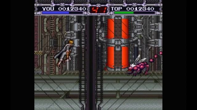 Super Nintendo (Snes) 16-bit X Kaliber 2097 Битва с Боссами