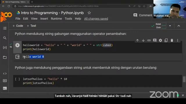 Introduction to Python Basic to Progamming with Python "upgrade skill dan raih karir impianmu" смотреть онлайн