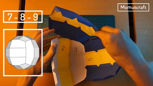 How to make a Paper Volleyball Ball in a few minutes! DIY смотреть онлайн
