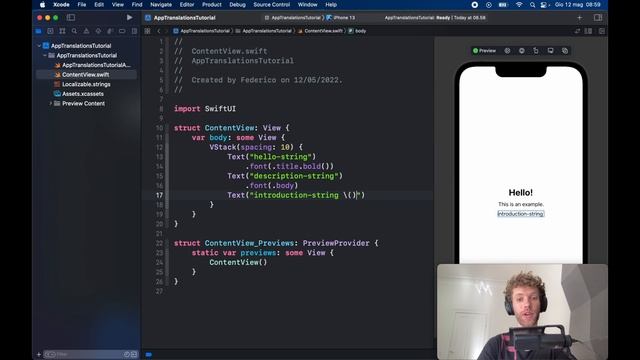 Adding Translations to iPhone Apps in SwiftUI (Tutorial) смотреть онлайн