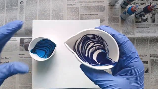 ACRYLIC POUR Painting For Beginners | Camel Fluid Art Kit – Aqua Series | AVOID These Mistakes