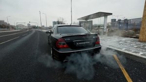 Сделали ВЫХЛОП на ЛЕГЕНДУ НУЛЕВЫХ  MERCEDES W211 5.5