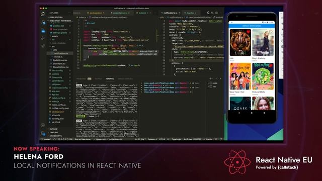 React Native EU 2021: Helena Ford - Local Notifications in React Native смотреть онлайн