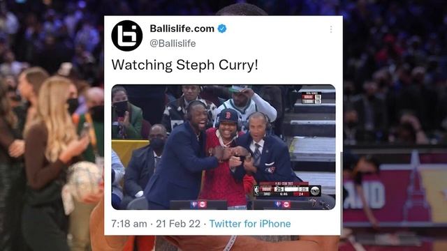 NBA PLAYERS REACT TO STEPH CURRY'S MVP PERFORMANCE AT 2022 ALL-STAR GAME смотреть онлайн