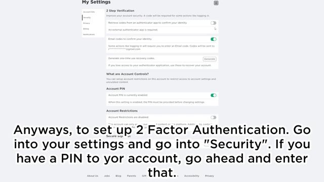 Roblox added 2FA! - Setup Guide & Making your account SECURE смотреть онлайн