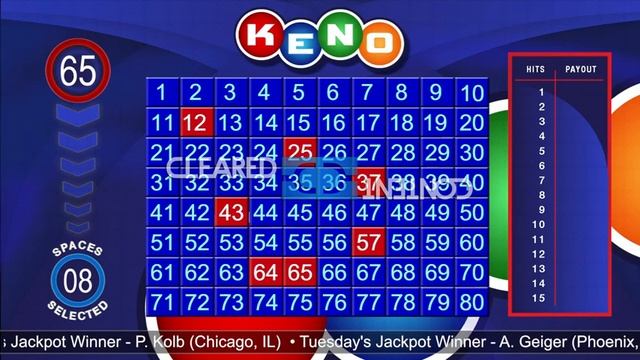 Video Game: Keno Casino Game смотреть онлайн