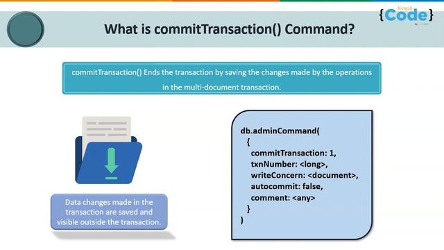 Session Command in MongoDB | MongoDB Tutorial for Beginners | MongoDB | SimpliCode смотреть онлайн