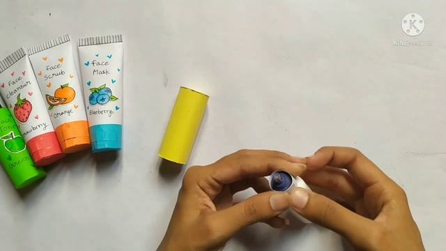 DIY Paper Fruit Facial kit/paper makeup/paper toy set/Paper crafts смотреть онлайн
