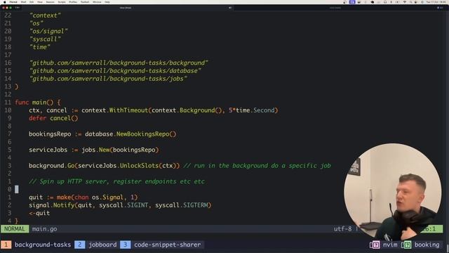 Backgrounds Jobs with Go Routines! - Golang Concurrency Example смотреть онлайн