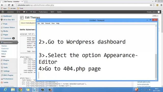 how to redirect 404 error pages to home page in wordpress смотреть онлайн