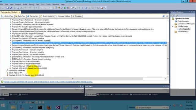 Query/Read data from Amazon DynamoDB Table, Write JSON documents into DynamoDB смотреть онлайн