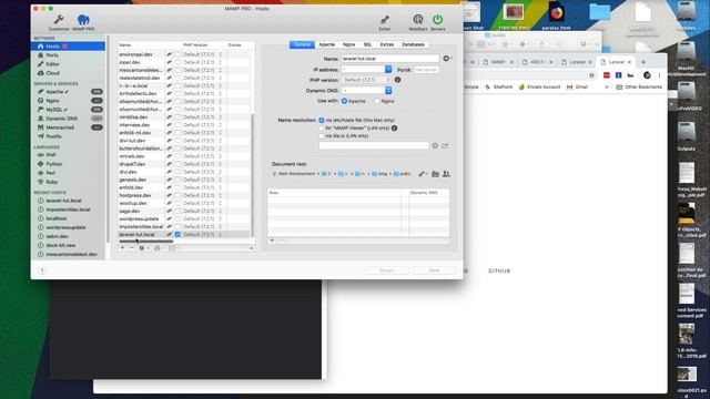 Laravel Mamp Pro Setup and Problems смотреть онлайн