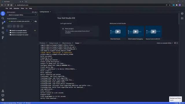 Using Mbed projects in Keil Studio смотреть онлайн