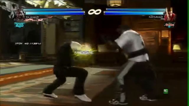 Paul Phoenix Tutorial с Fox'ом [Часть 4 Perfect Summersault]