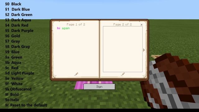 Coloured Text In Minecraft Bedrock Edition Tutorial! | Minecraft Formatting Codes Tutorial! смотреть онлайн