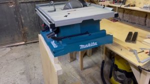 Makita 2704 настройка параллельности пильного диска.