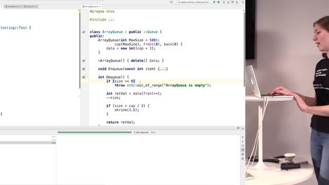 Unit testing in CLion (in Russian) смотреть онлайн