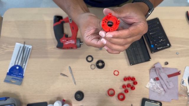 I made a new chuck for my Milwaukee Installation Drill смотреть онлайн