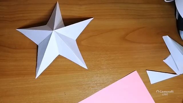 Звезда из бумаги /оригами/поделка к 23 февраля /прямой эфир! смотреть онлайн